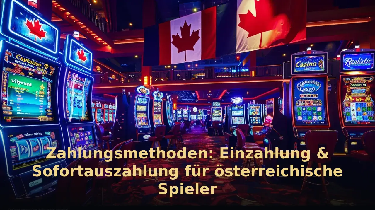 Zahlungsmethoden: Einzahlung & Sofortauszahlung für österreichische Spieler