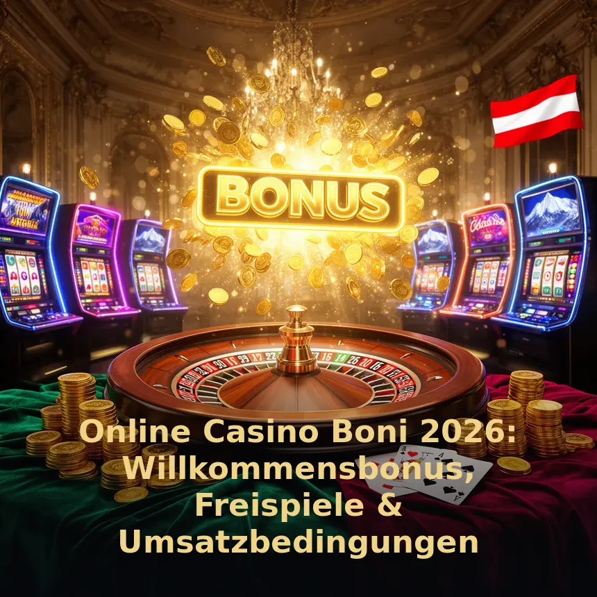 Online Casino Boni 2026: Willkommensbonus, Freispiele & Umsatzbedingungen