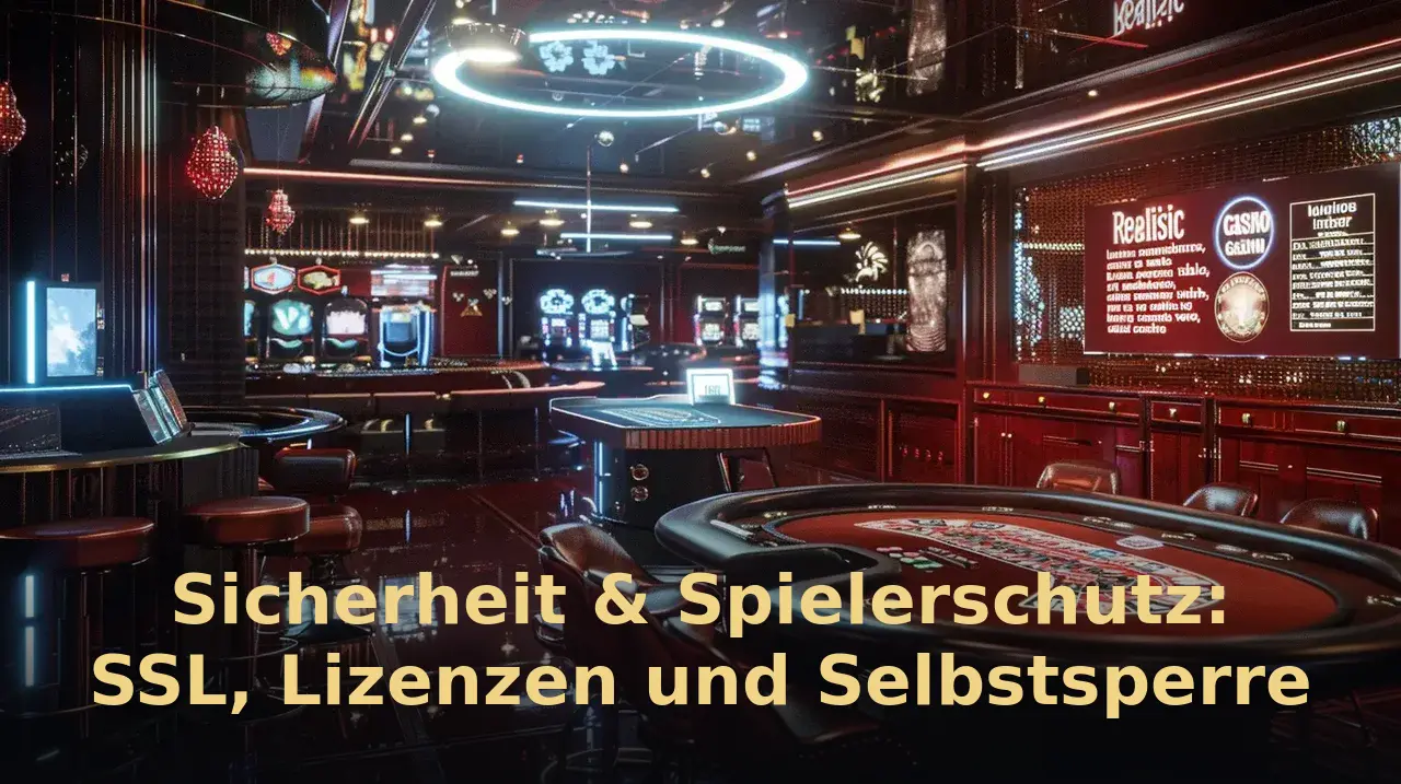 Sicherheit & Spielerschutz: SSL, Lizenzen und Selbstsperre